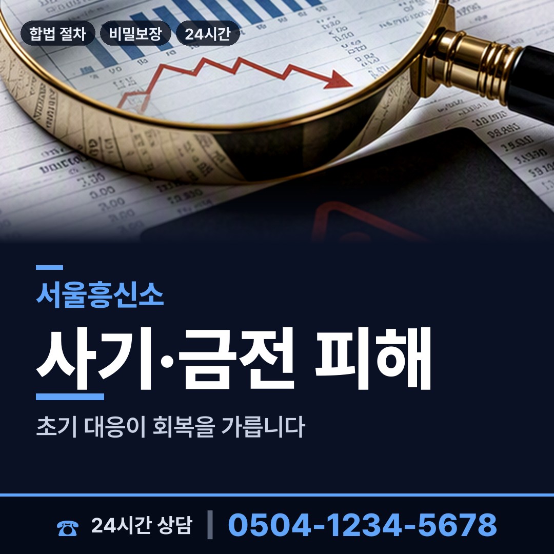 서울 등촌제1동 탐정비용 상담 안내